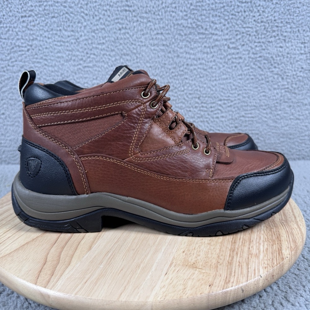 Ariat Terrain Mens 11.5 D Brown Leather Mid Hiking Outdoor Boots 10002190